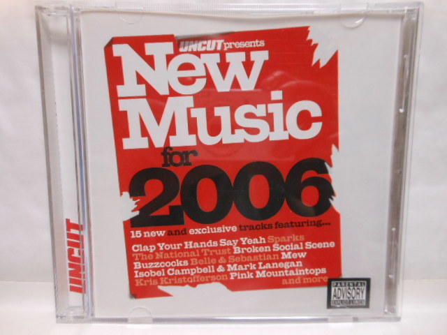 輸入盤　UNCUT　　New　Music　for　2006　　バズコックス　　スパークス　　クリス　クリストファーソン　　他_画像1