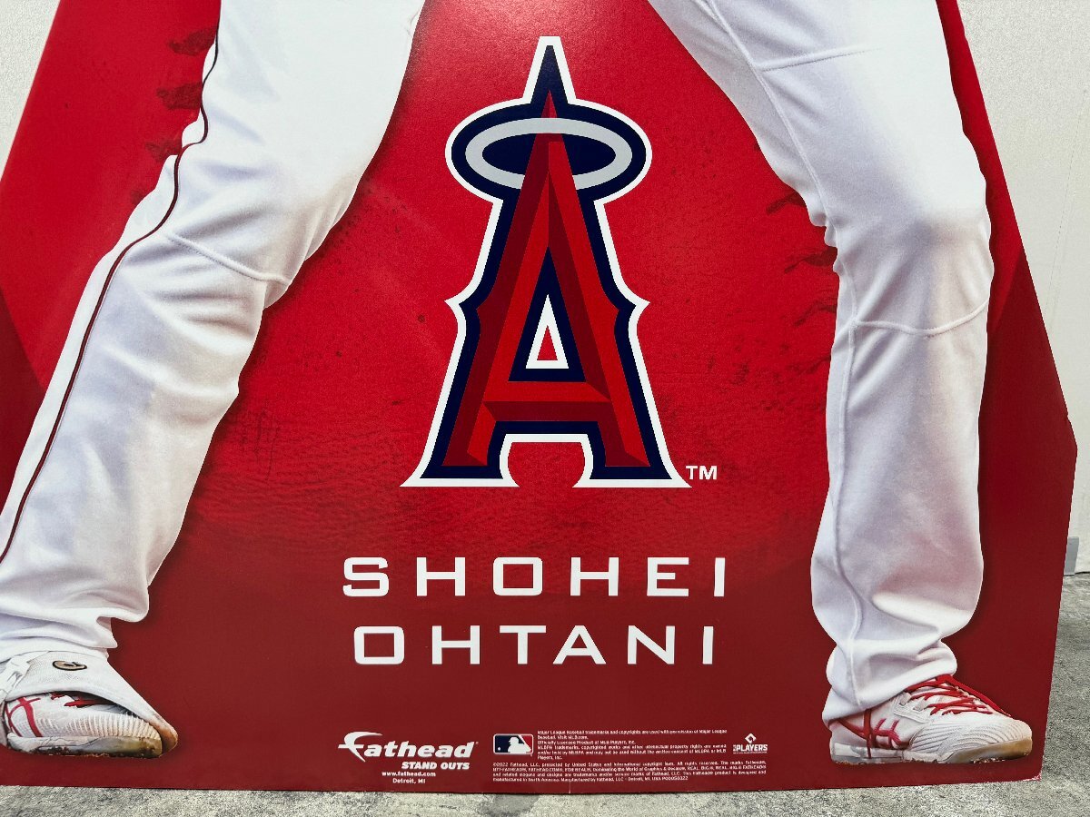 【美品・希少】大阪発 MLB公認 大谷翔平 エンゼルス 等身大パネル_画像5