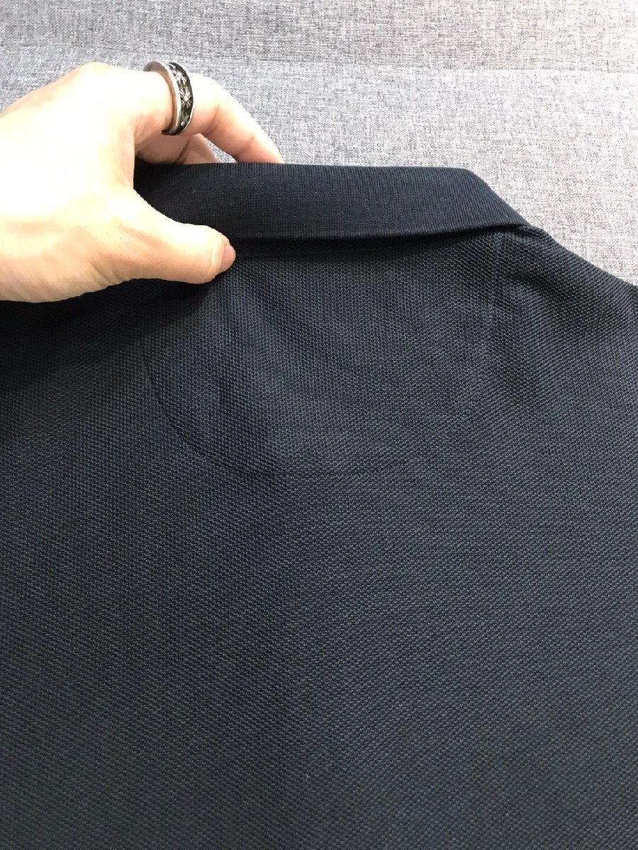 ブルネロクチネリ　BRUNELLO CUCINELLI メンズ　ポロシャツ　半袖　ビジネス　Tシャツ　刺繍ロゴ　S-XXL　サイズ選択可能_画像4