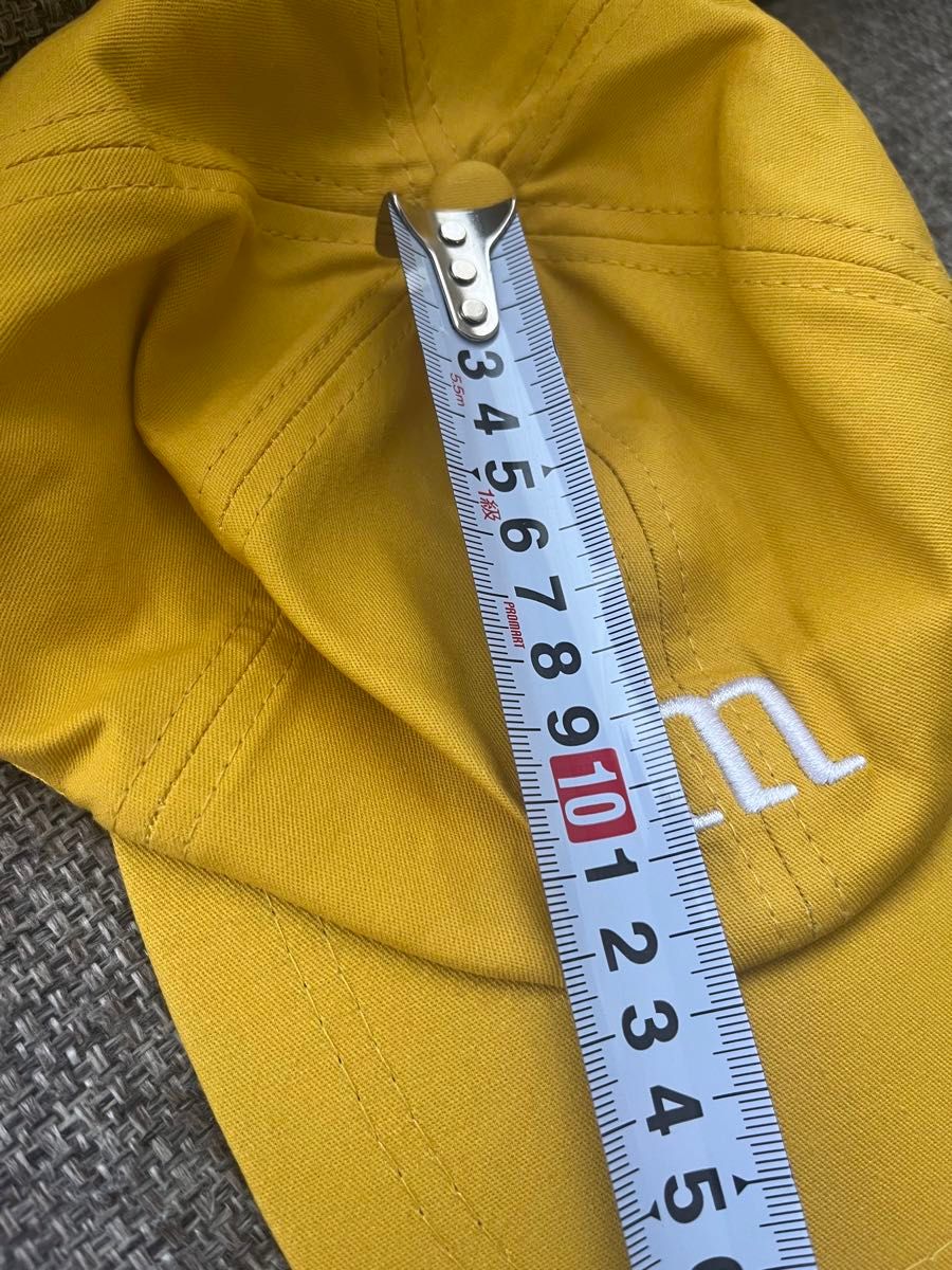 M＆M's エムアンドエムズ 帽子ホワイト キッズ50〜62cm