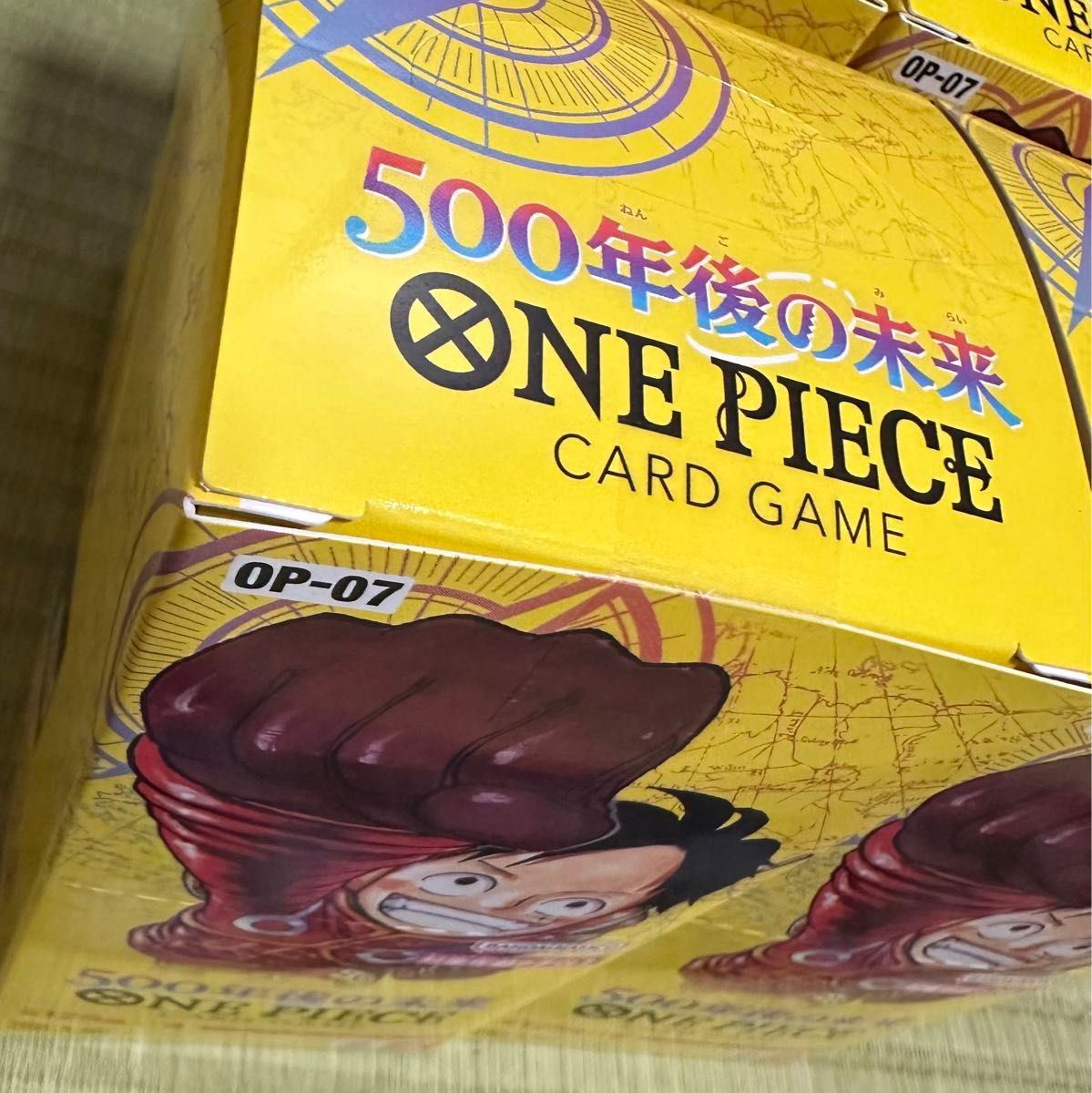 ワンピース カードゲーム ブースターパック 500年後の未来  4ボックス 4BOX ONE PIECE 未開封テープ付き