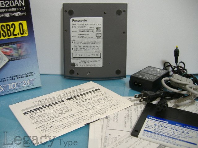 [Panasonic DVD-ROM&CD-R|RW Drive KXL-CB20AN]