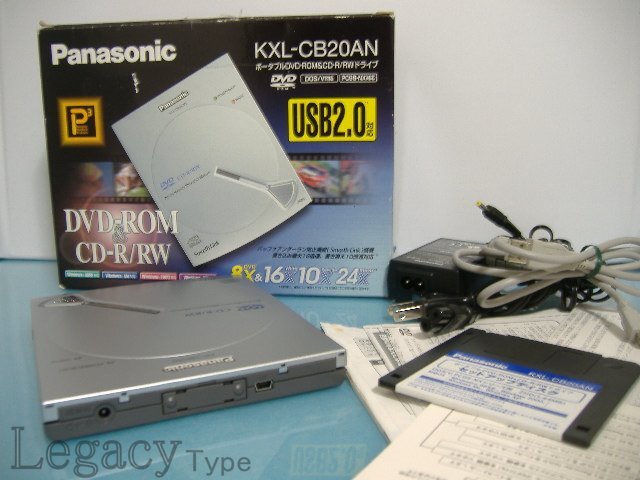 [Panasonic DVD-ROM&CD-R|RW Drive KXL-CB20AN]