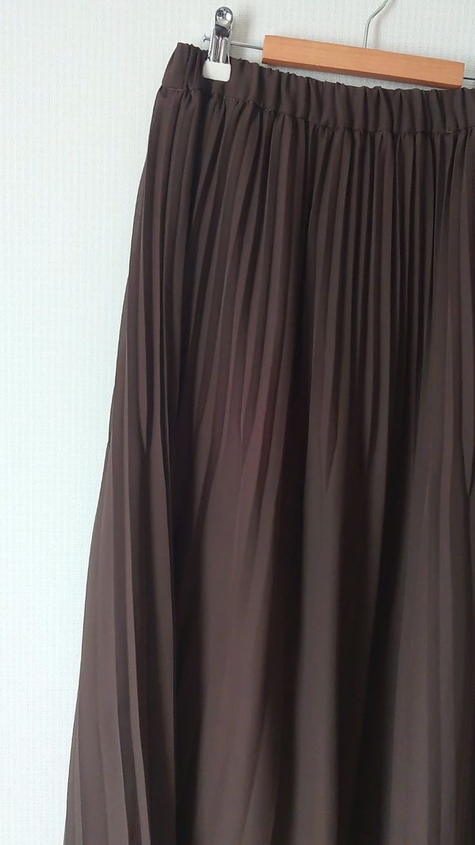 【INDIVI】 プリーツロング スカート　サイズ40