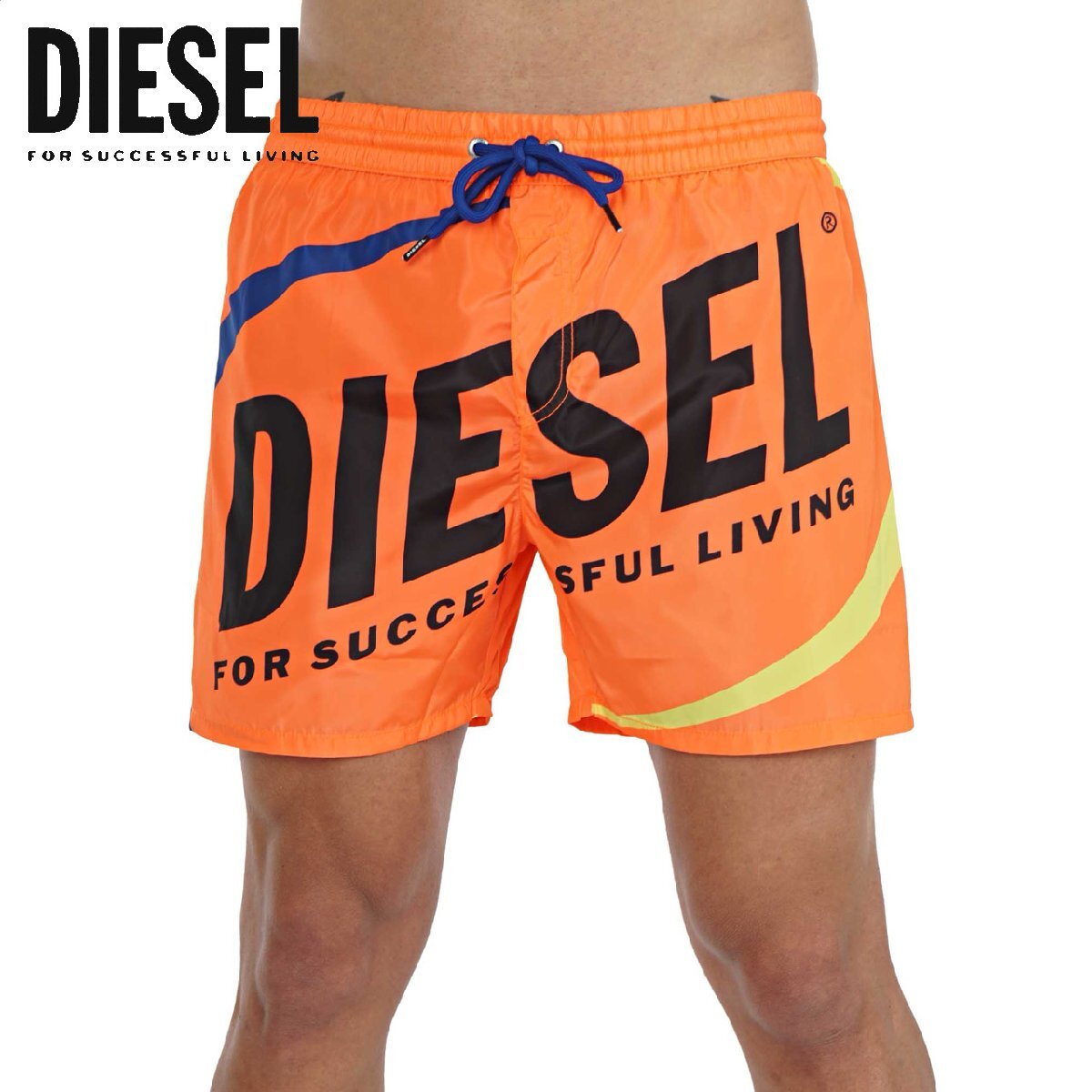 正規品/新品/未使用/Lサイズ■アウトレット品■タグ付き/定価14,080円■DIESEL ディーゼル メンズ ビーチウェア スイムウェア 837_画像1