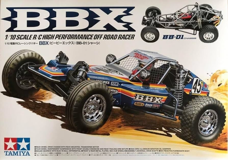 タミヤ 1/10電動RCカー BBX (BB-01シャーシ) 組立キット 新品