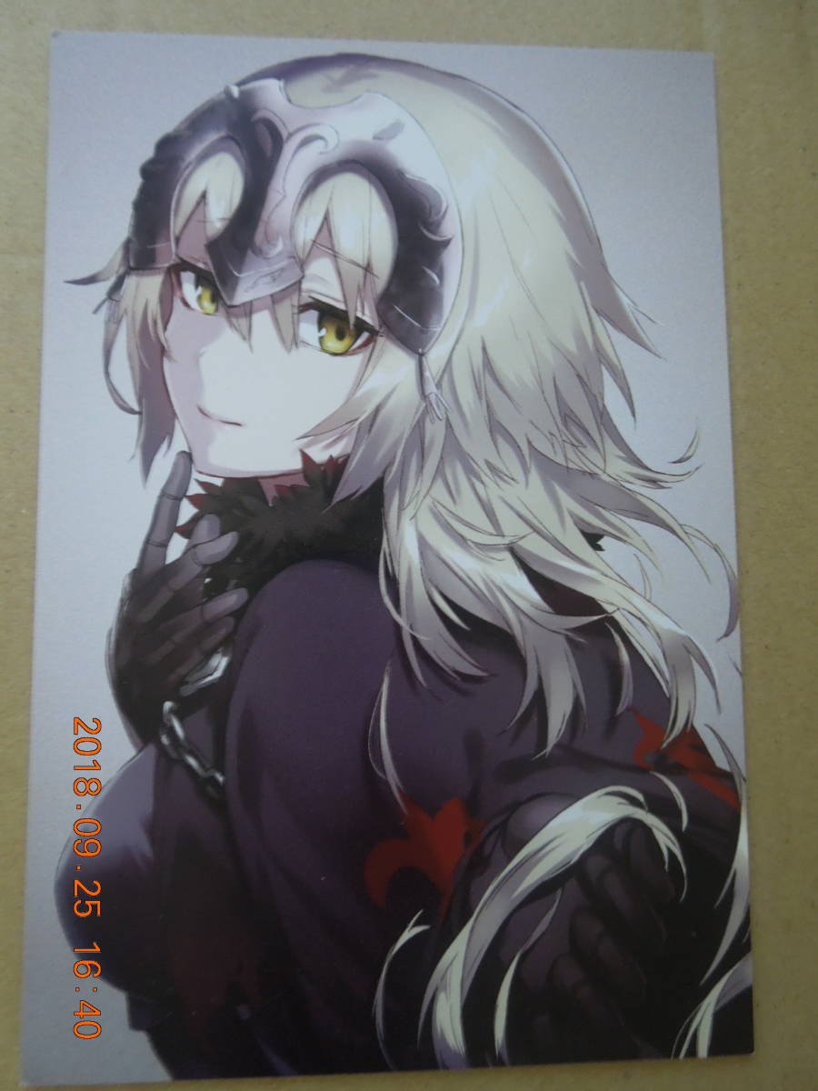 ヤフオク Fate Grand Order ジャンヌ オルタ イラストカ