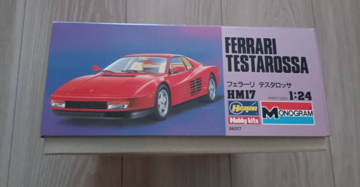 ハセガワ フェラーリ テスタロッサ FERRARI TESTAROSSA 1/24 MONOGRAMの画像3