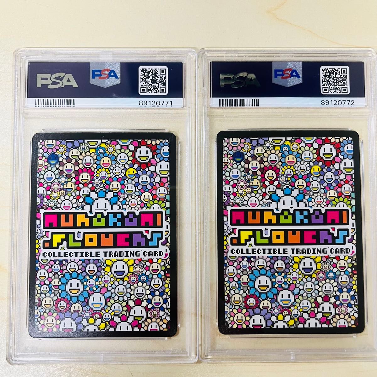 世界3枚のみ PSA10 村上隆 108 フラワーズ スシバー 吐血 2連番 世界3枚のみ PSA10 村上隆 108 フラワーズ スシバー 吐血 2連番