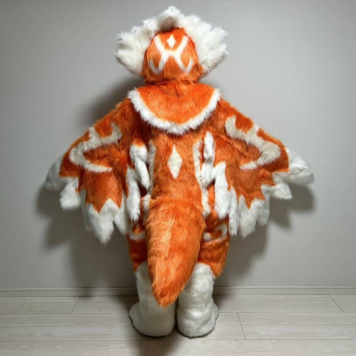 1 иен старт!ke моно костюм мульт-героя птица fursuit полный костюм костюмированная игра мех костюм kigurumia тигр k