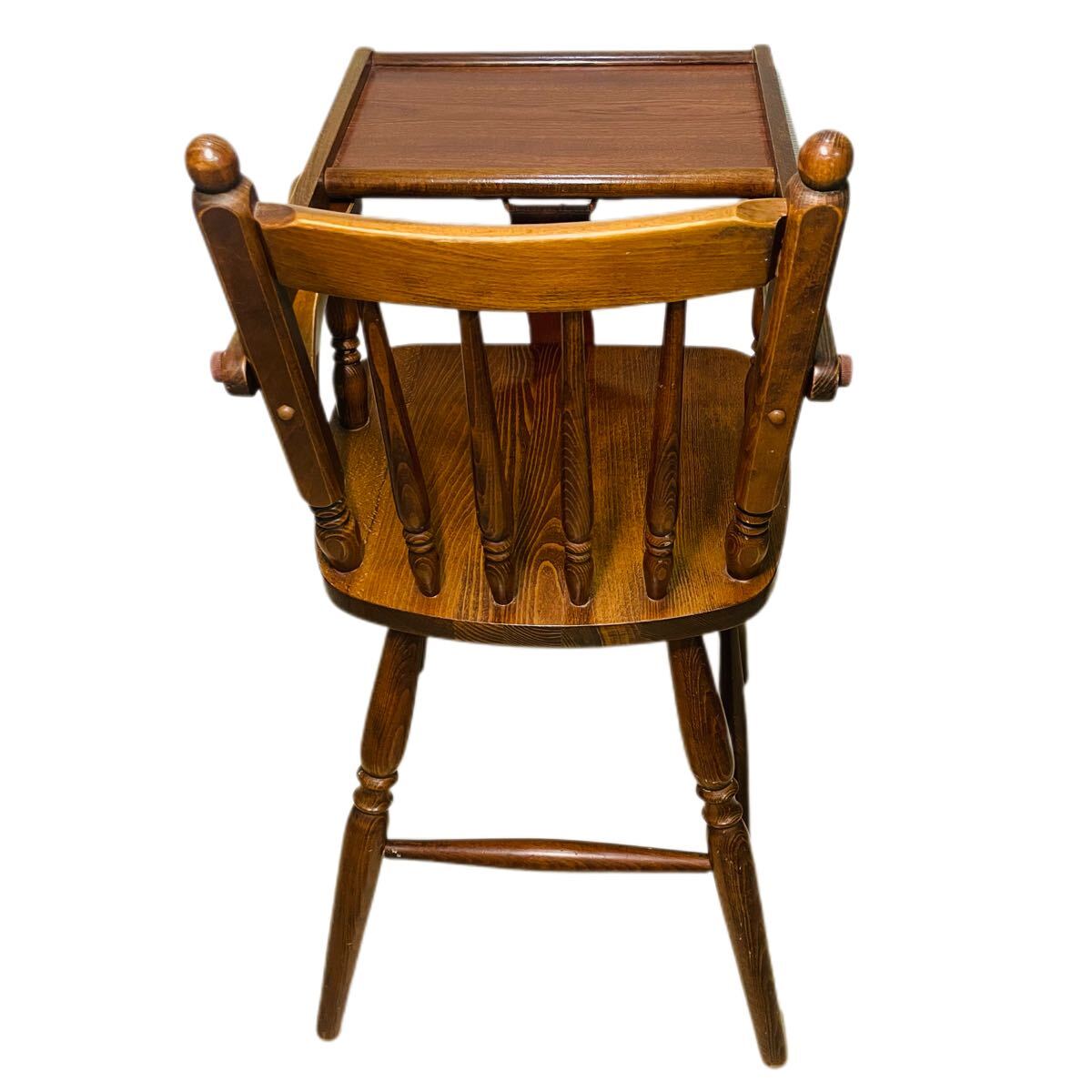 [ retro ].. мебель . морщина Kashiwa деревообработка стол имеется детский стул античный мебель стул стул из дерева .. промышленность 