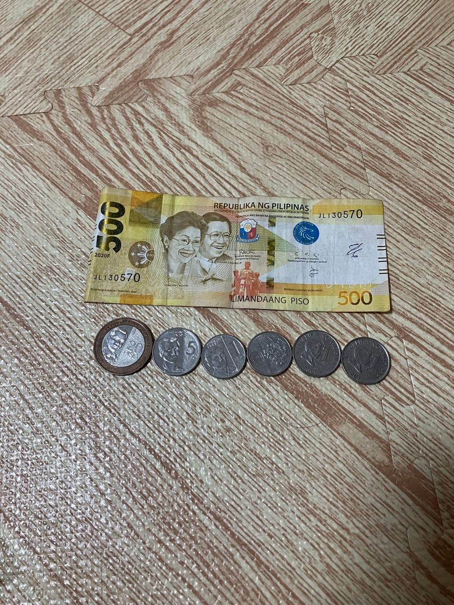 フィリピンペソ　529ペソ　 硬貨 紙幣 古銭 コイン 旧紙幣 外国銭　フィリピン　ペソ