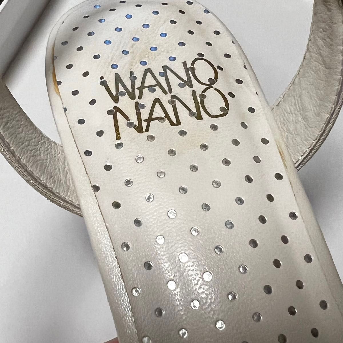 WANONANO ワノナノ ◆ダイヤヒールサンダル◆ 25.5cm
