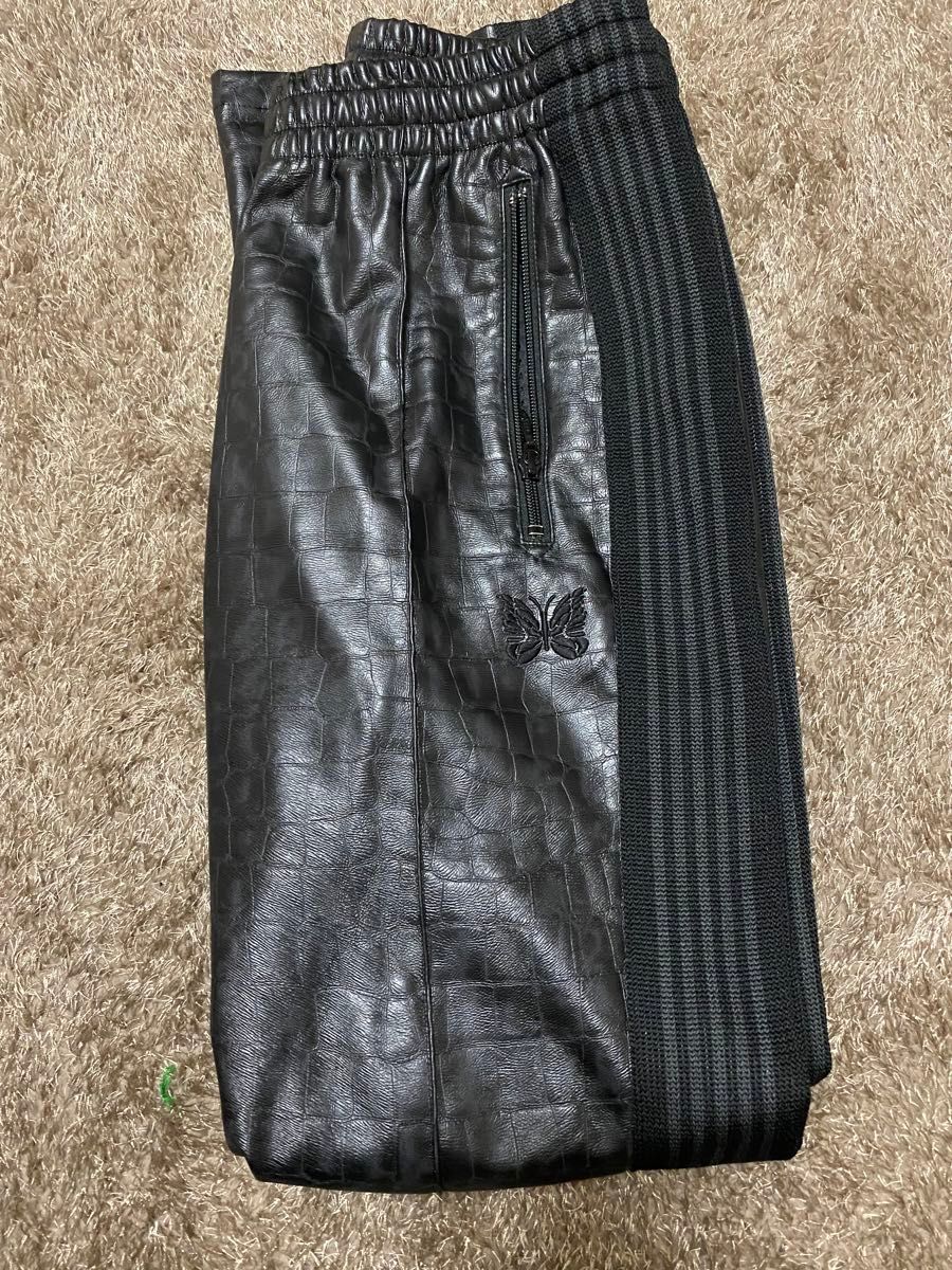 Needles トラックパンツ レザー Faux leather S|Yahoo!フリマ Needles トラックパンツ レザー Faux leather S|Yahoo!フリマ