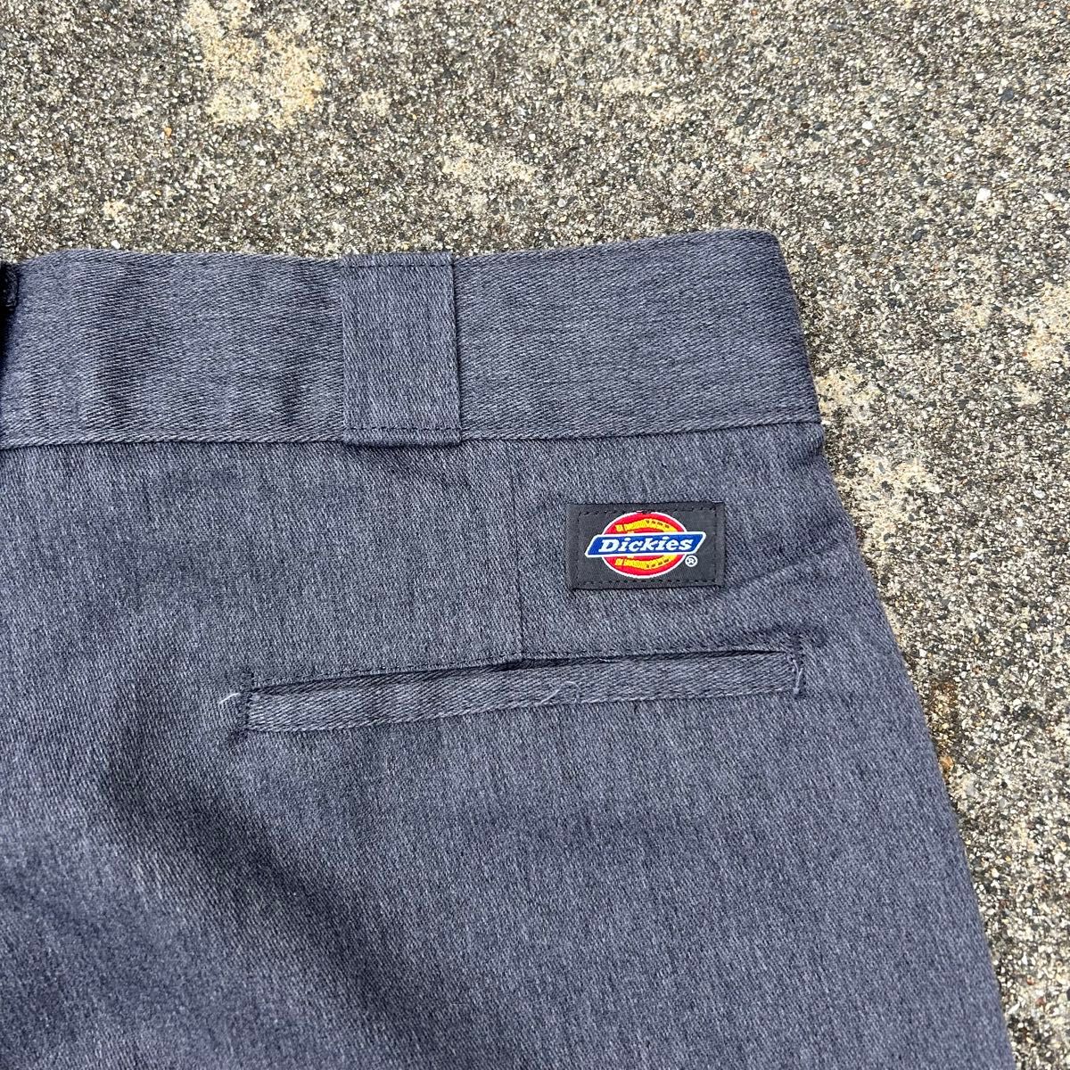 90s dickes スラックス チノパン　グレーカラー　USA製 ワークパンツ ディッキーズ Dickies 