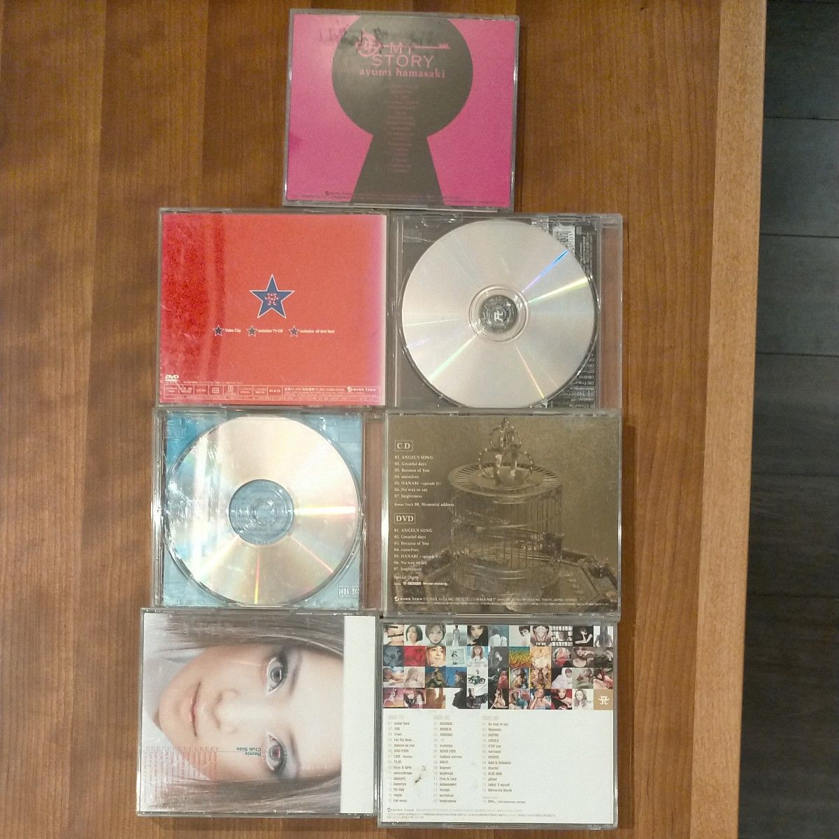 浜崎あゆみ  DVD CD アルバム シングル つめあわせ 7枚セット