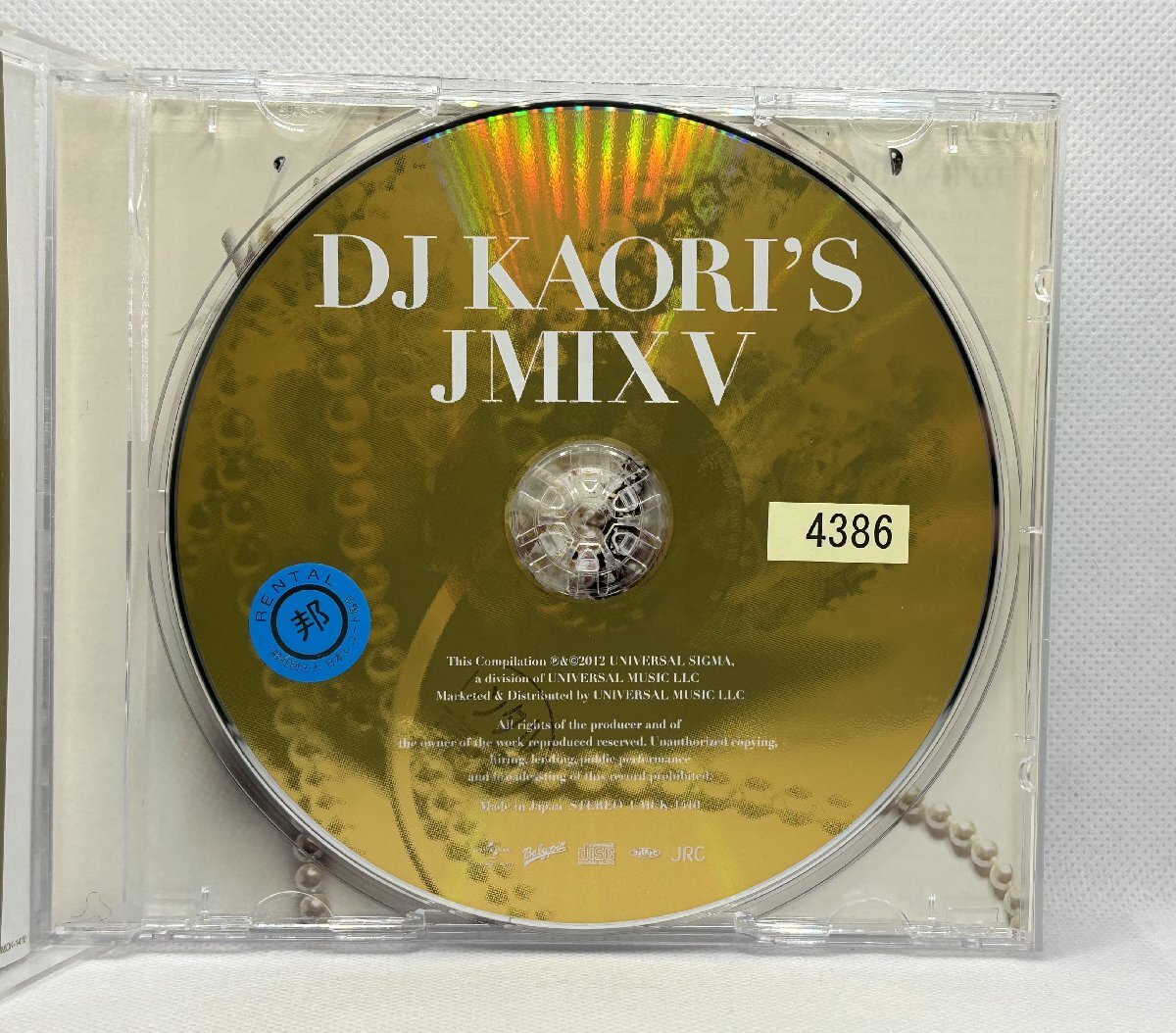 【送料無料】cd49141◆DJ KAORI'S JMIX V/中古品【CD】_画像3