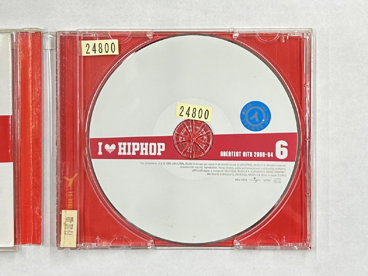 【送料無料】cd49130◆I LOVE HIPHOP VOL.6-GREATEST HITS 03-04//中古品【CD】_画像3