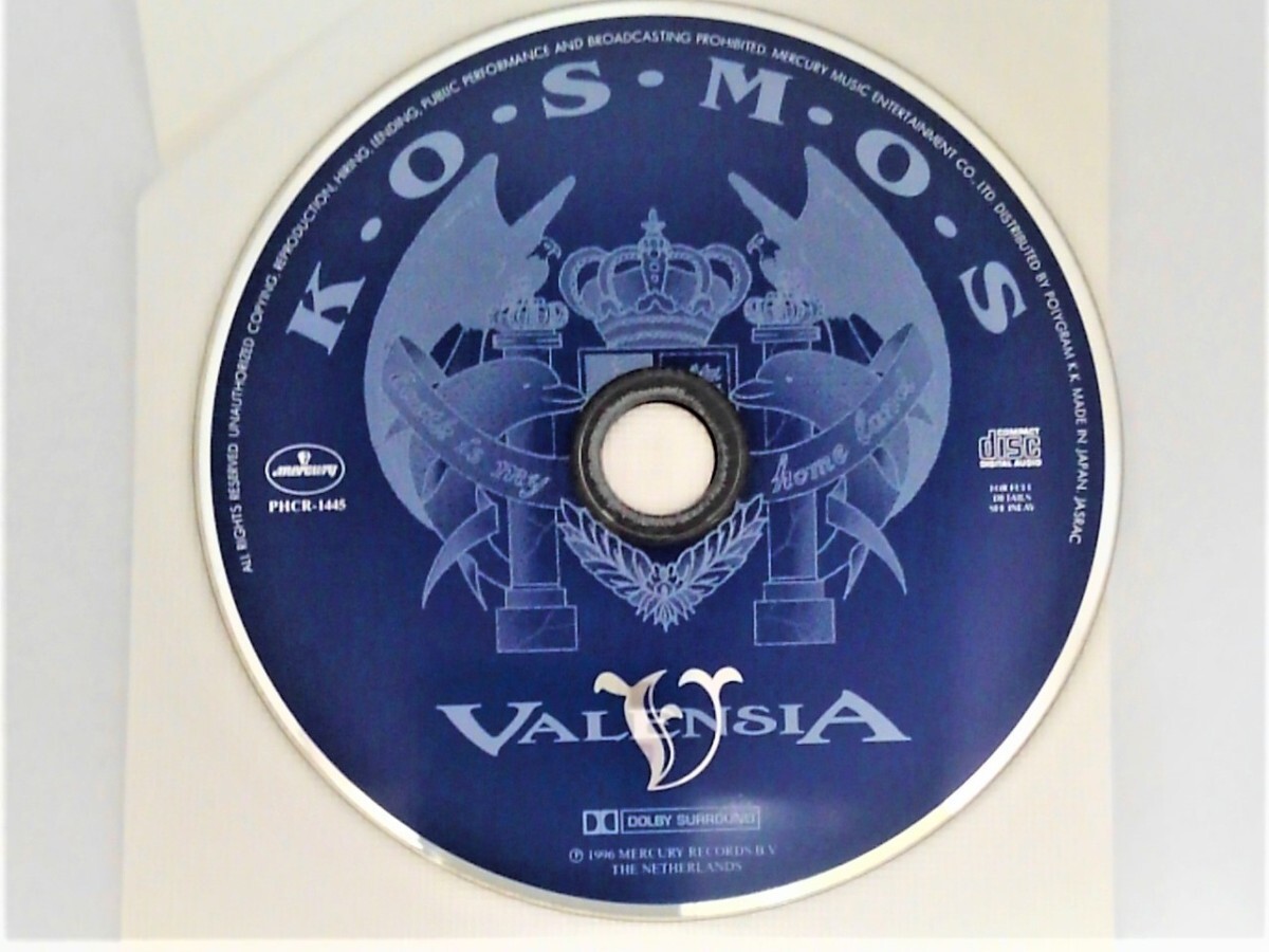 cd42536【CD】K.O.S.M.O.S.＜ японское издание ＞/Valensia(...)/ подержанный товар CD