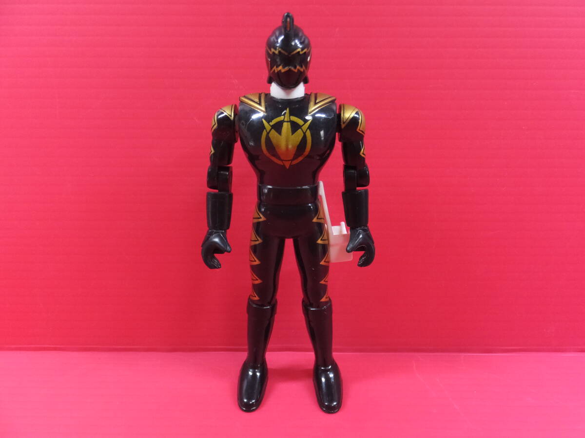 2003 year at that time thing Bakuryuu Sentai Abaranger Shokugan action aba Ranger abare black figure height approximately 12.8cm body only used 