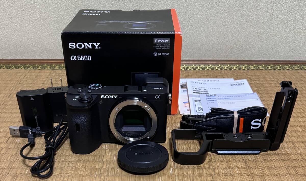 【美品・元箱付・撮影枚数5,714枚】SONY α6600 ILCE-6600 ミラーレス 一眼カメラ ボディ Eマウント ソニー_画像1