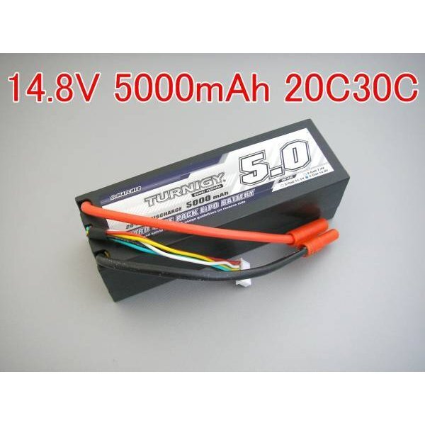 Turnigy14.8V 5000mAh 20C30Clipo lithium polymer battery 