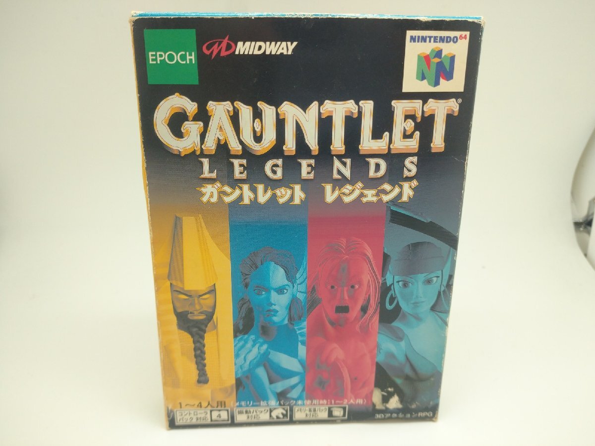 適当な価格 中古品】NINTENDO64 LEGENDS GAUNTLET レジェンド ガントレット アクション