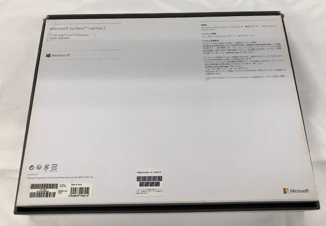 [ junk ]Microsoft Surface Laptop laptop Model:1769 * electrification has confirmed ( control number :060108)