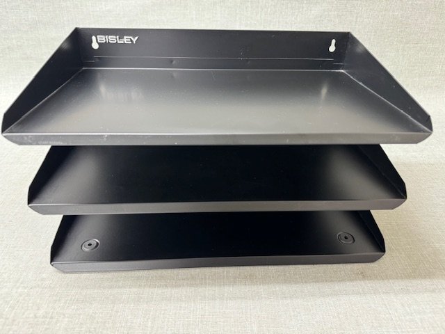 【中古品】BISLEY A4レター レターラック 3段レターラック　定価\15,180- (管理番号：049102)_画像2