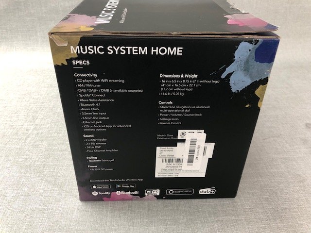 【中古品】Tivoli Audio　オールインワンHi-Fiスピーカーシステム　Tivoli　MUSIC SYSTEM HOME　状態極良品　箱に傷（管理番号：049109）_画像10