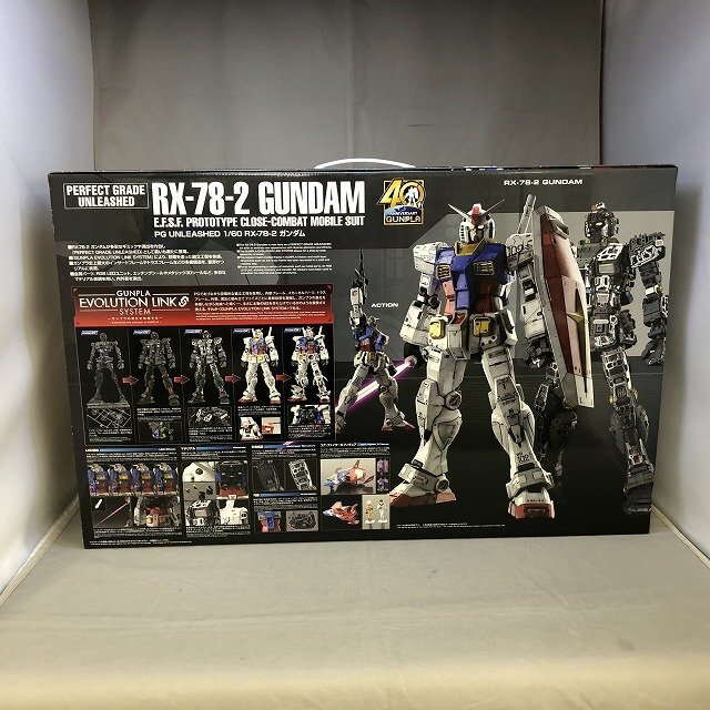 【未使用品】BANDAI（バンダイ）PG UNLEASHED 1/60 RX-78-2 ガンダム（管理番号：046111）_画像2