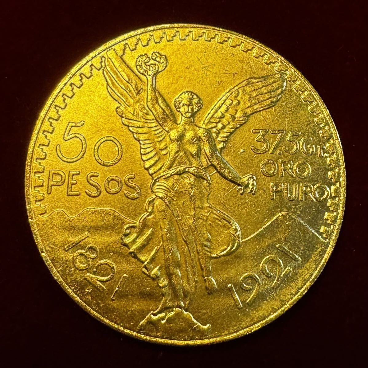  Mexico wing. exist free woman god coin old coin [ Mexico .. country ].popokatepetoru fire mountain chair ta comb u marks ru fire mountain memory . coin gold coin foreign old coin 