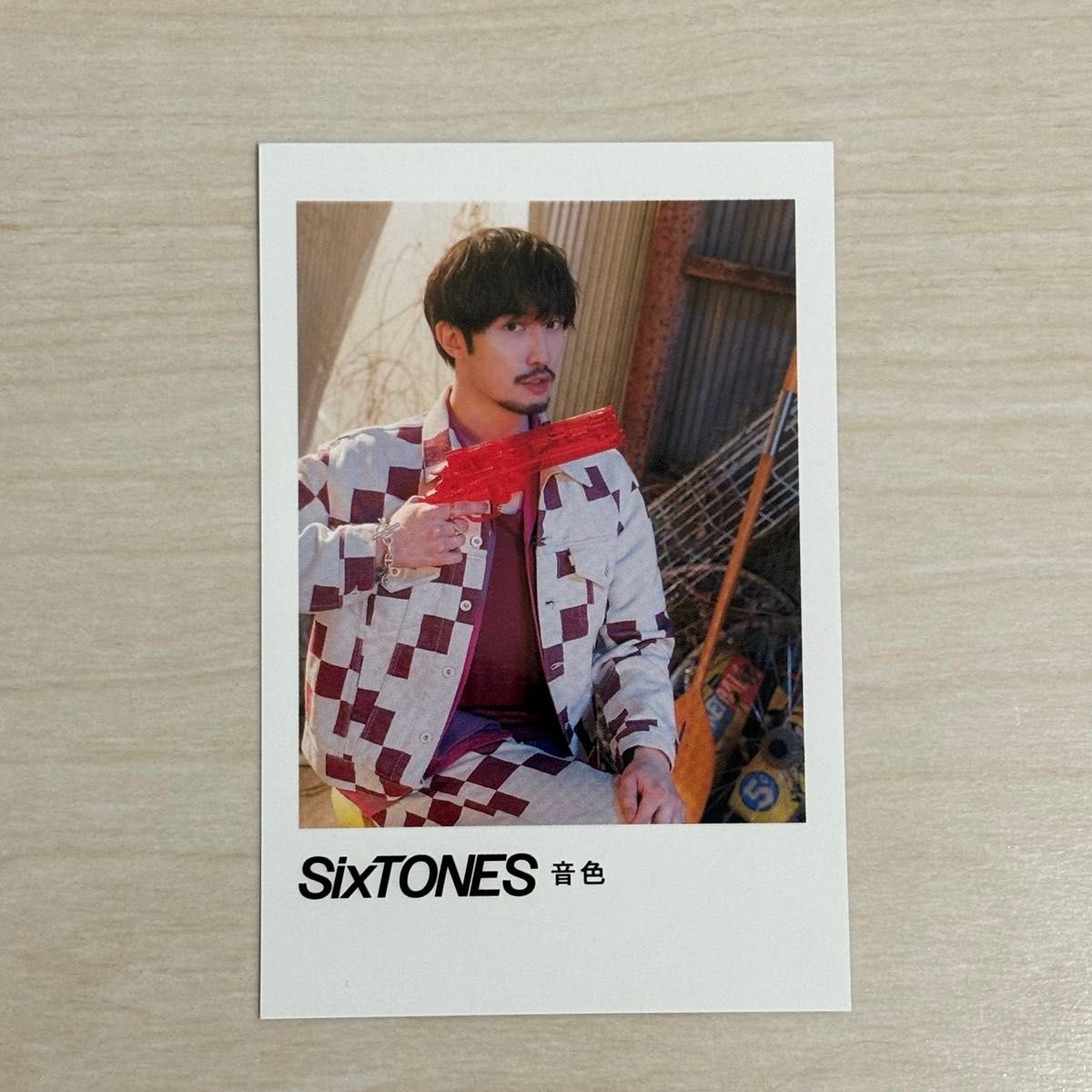 SixTONES ジェシー 公式写真 特典 シール ミニフォト含む CREAK SixTONES ジェシー 公式写真 特典 シール ミニフォト含む CREAK