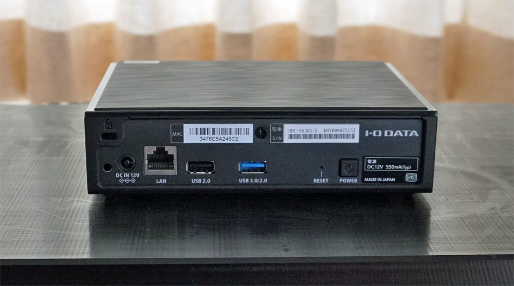 Soundgenic NWオーディオサーバー 新同 [I/O-DATA HDL-RA3HG 3TB NAS]の画像3