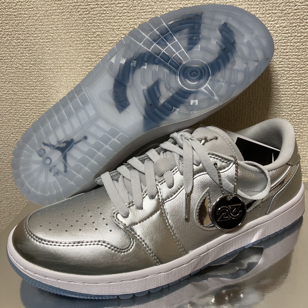 新品 未使用 NIKE AIRJORDAN 1 LOW GOLF NRG FD6848-001 nike air jordan 1 low golf nrg gift giving ギフトギビング 26.5cm ゴルフ