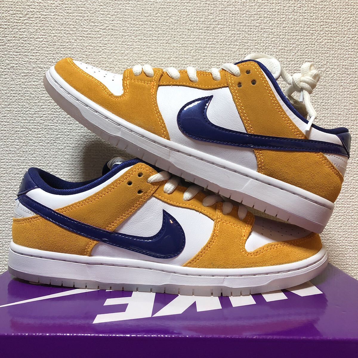 新品 未使用 黒タグ NIKE SB DUNK LOW PRO SP 26.5cm LASER ORANGE ナイキ ダンク ロー レイサー オレンジ スケート nike dunk sb sk8