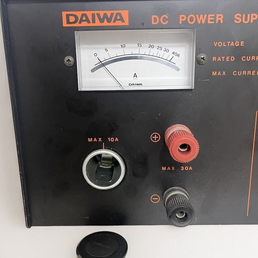 [ used ]DAIWA DC POWER SUPPLY PS-30XMⅡ direct current . voltage stabilizing supply amateur radio electrification verification settled present condition goods 