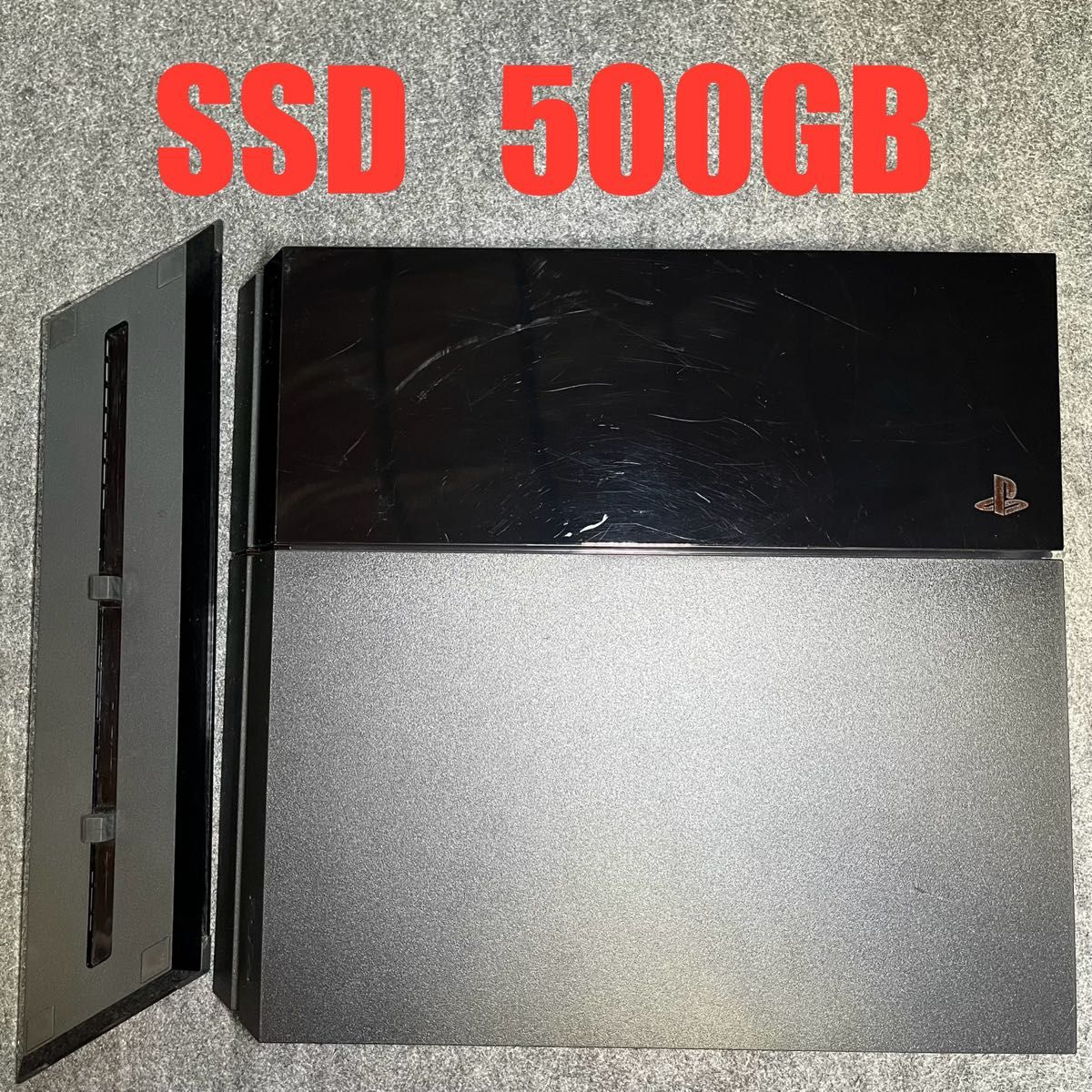 動作確認済み】PS4 CHU-1000 本体 純正スタンド CUH-ZST1J付き 動作確認済み】PS4 CHU-1000 本体 純正スタンド CUH-ZST1J付き