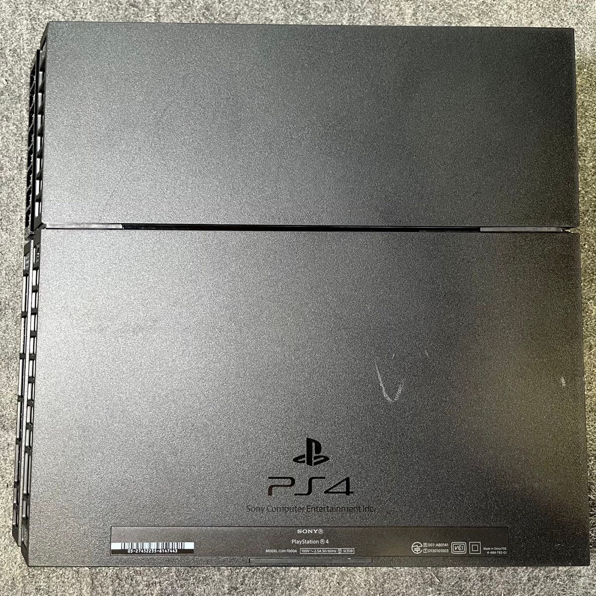 動作確認済み】PS4 CHU-1000 本体 純正スタンド CUH-ZST1J付き 動作確認済み】PS4 CHU-1000 本体 純正スタンド CUH-ZST1J付き