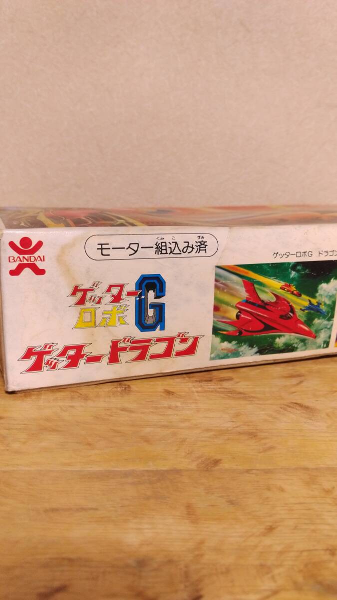  old Bandai the first period reprint Getter Robo G plastic model 