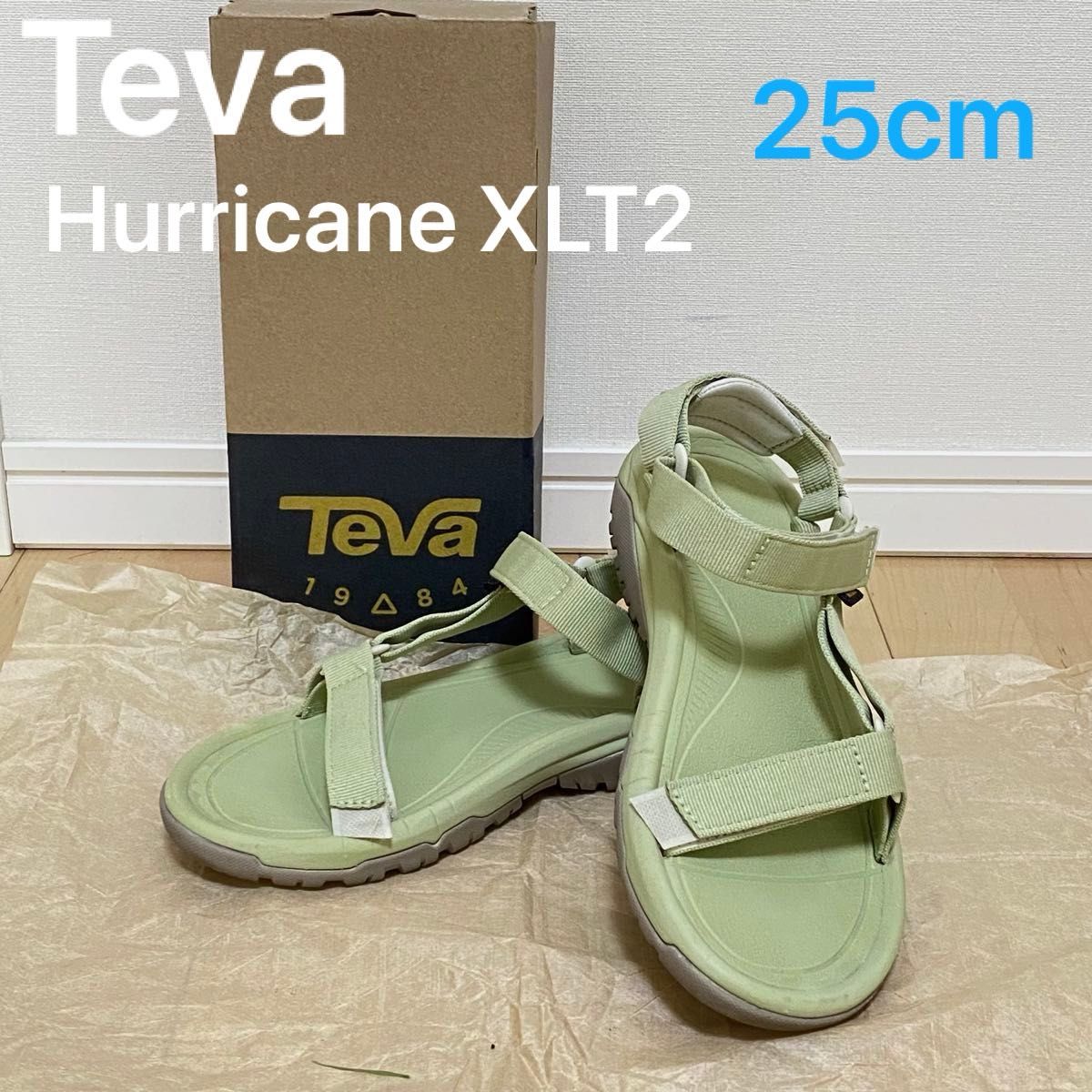 Teva Hurricane XLT2 テバ　ハリケーン　25cm スポサン　セージグリーン　ライトグリーン