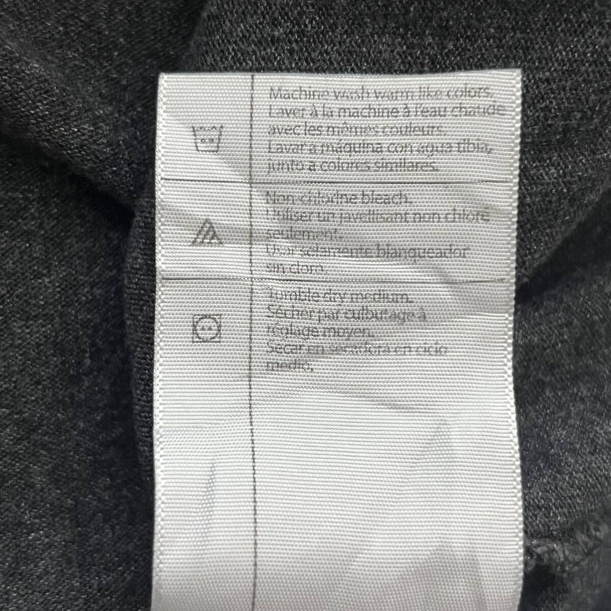 カーハート Carhartt ヘンリーネック 胸ポケットTシャツ 3XL グレー 送料込 古着 メキシコ製 Mexico メンズ