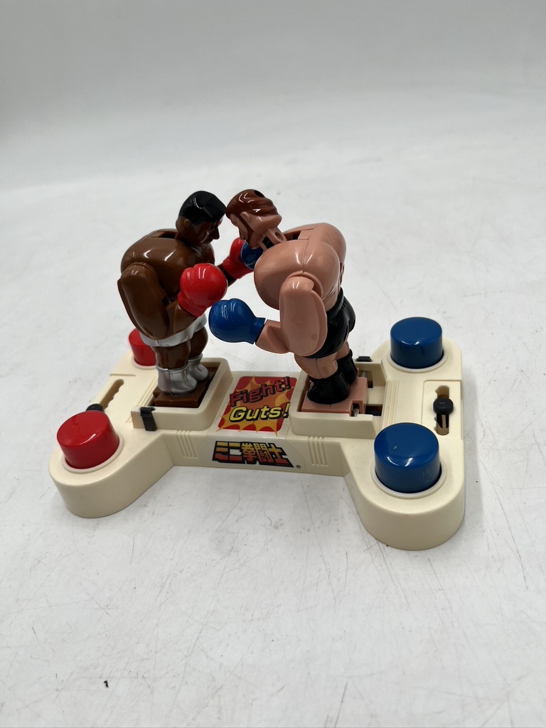 H0539 реальный битва бокс игра Mini ...yujin Showa Retro б/у бокс Battle спорт 