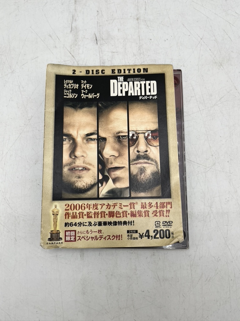 t0611 ディパーデッド DVD 初回盤スペシャルディスク付き 洋画 DOLBY DEGITAL_画像1
