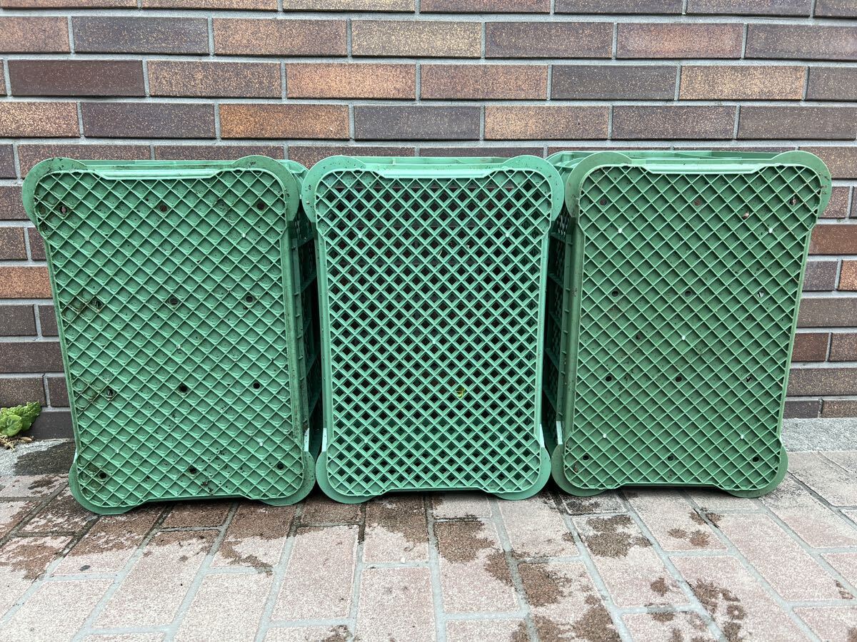  коллекция контейнер зеленый б/у 3 шт. комплект самовывоз ограничение 