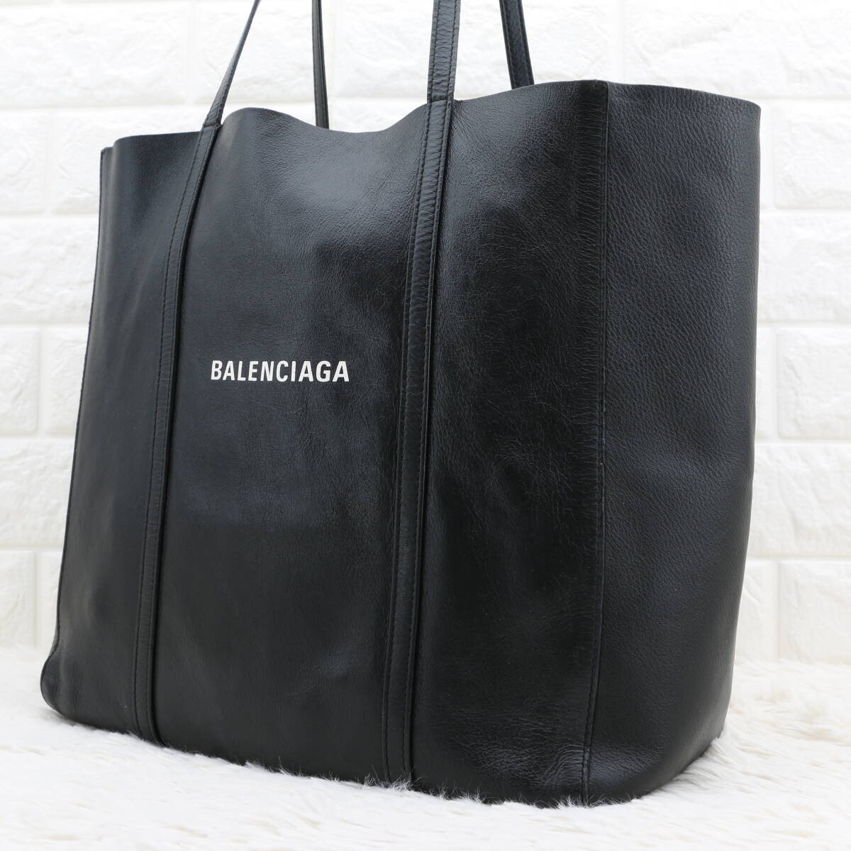 BALENCIAGA Balenciaga Every tei кожа натуральная кожа большая сумка портфель большая вместимость A4 место хранения возможно документы сумка плечо .. черный чёрный мужской 