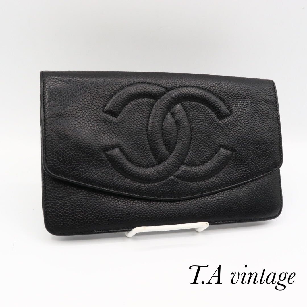 美品 CHANEL シャネル キャビアスキン ココマーク 長財布 ブラック|Yahoo!フリマ(旧PayPayフリマ) 美品 CHANEL シャネル キャビアスキン ココマーク 長財布 ブラック|Yahoo!フリマ(旧PayPayフリマ)