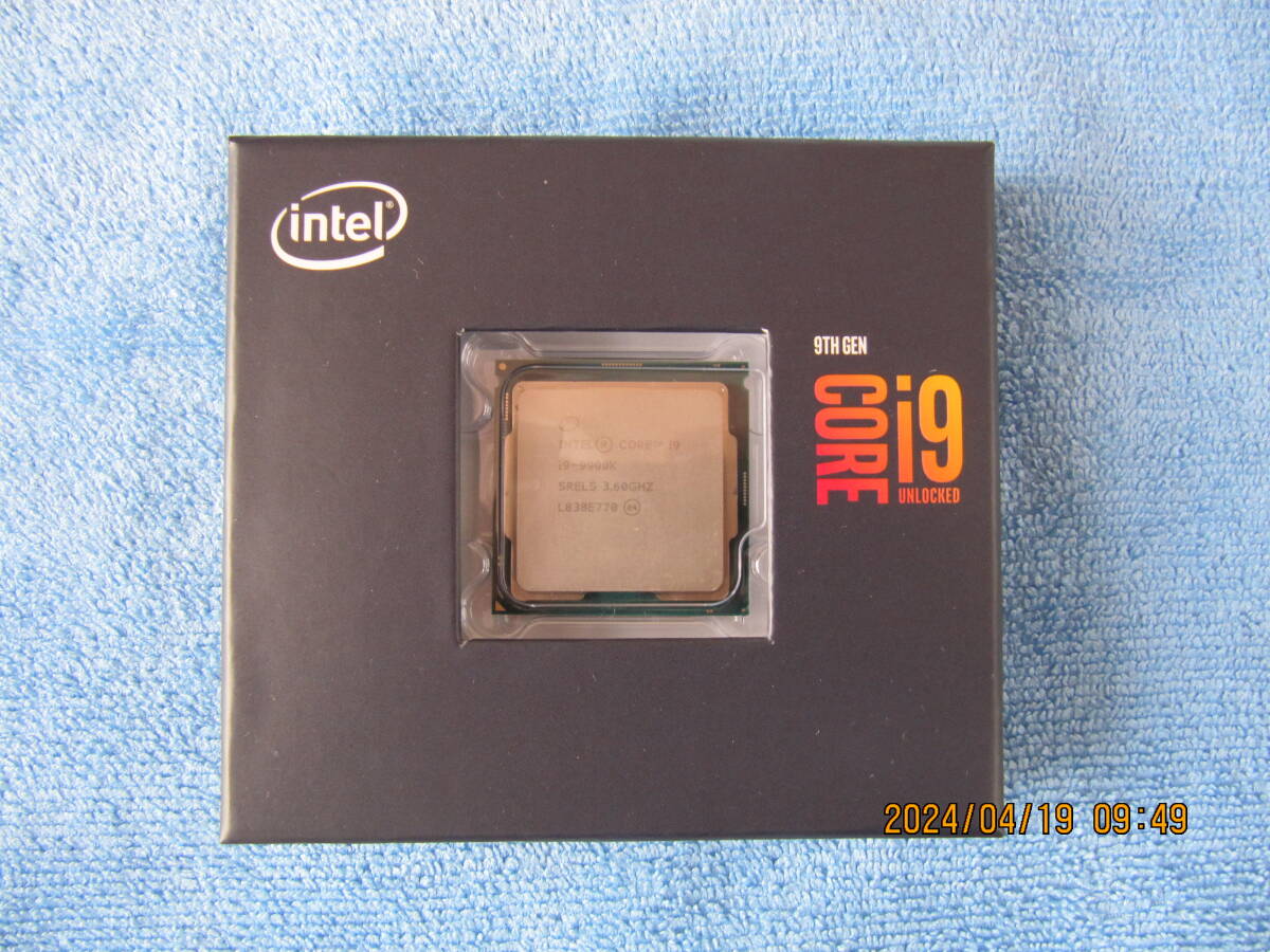 Intel Intel Core i9-9900K processor BOX 3.6GHz 8C/16T Coffee Lake LGA1151 no. 9 generation CPU[ operation goods ]