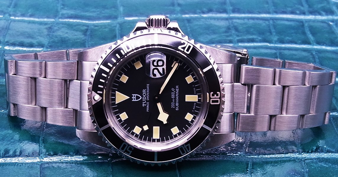 TUDOR ヴィンテージカスタム Ref.9411/0 スノーフレーク / イカサブ TUDOR専用ブレス+5連ジュビリーブレス付 精度GOOD！の画像3