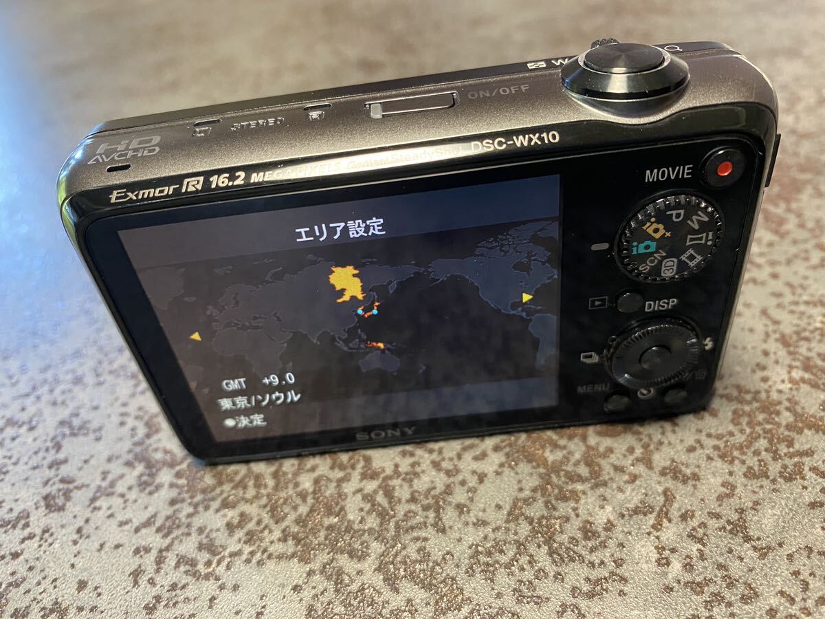 ソニー SONY サイバーショット Cyber-shot WX10 コンパクトデジタルカメラ（ブラック）の画像5